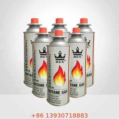 soupape commerciale adaptée aux besoins du client de cuisinière à gaz de cassette de couverture rouge de soupape de gaz de butane