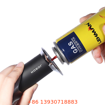 Adaptateur adapté aux besoins du client de pouce de soupape de remplissage d'allumeur de gaz avec le ressort d'acier inoxydable