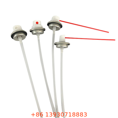 OEM de fer-blanc de soupape de jet d'aérosol d'insecticide de base d'huile de 25.4mm disponible
