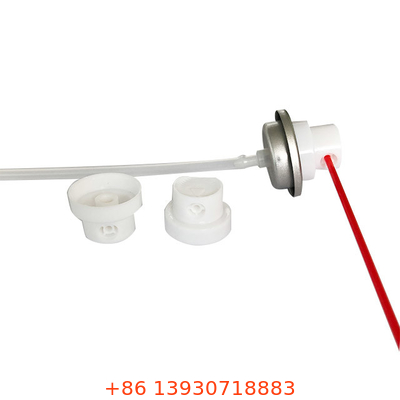 OEM de fer-blanc de soupape de jet d'aérosol d'insecticide de base d'huile de 25.4mm disponible