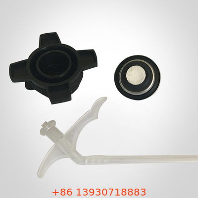 soupape de haute résistance de mousse de polyuréthane de soupape de jet d'aérosol de fer-blanc avec la paille