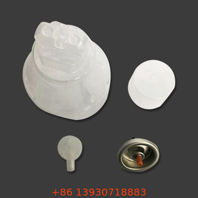 Masque à oxygène résistant chimiquement d'un pouce d'oxygène de chapeau de jet avec le bec