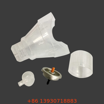 Actionneur blanc de masque de chapeau de jet de l'oxygène 25.4mm pour la respiration de l'oxygène