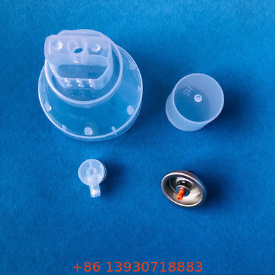 Système complet de pulvérisation d'oxygène en aérosol. Masque, casquette et actionneur pour le visage, la peau et le bien-être.