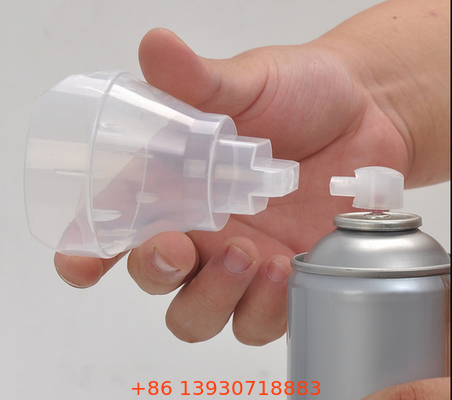 soupape de pulvérisation d'oxygène en aérosol 25,4 mm avec masque