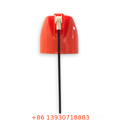 Actionneurs multicolores de jet de chapeau en plastique d'aérosol de 6.5cm avec le tube d'extension