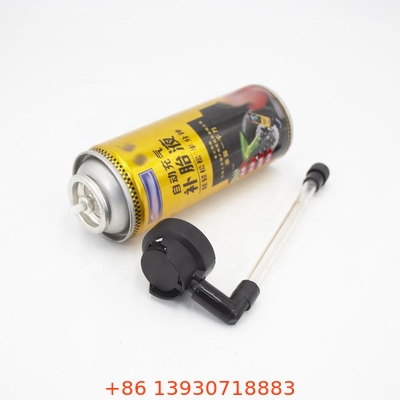Actionneur de boîte de pulvérisation de gonfleur de scellant de pneu à usages multiples pour les boîtes de conserve de perforation