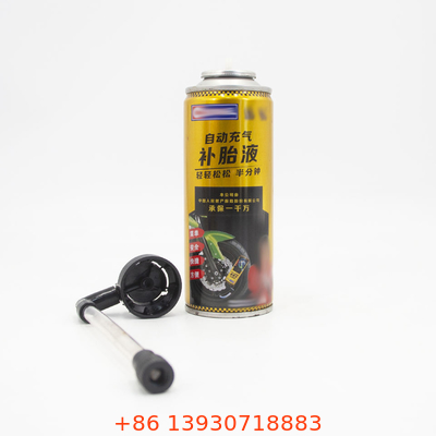 Gonfleur de pneu d'aérosol de personnalisation pour le rechapage de pneu par le jet de colle