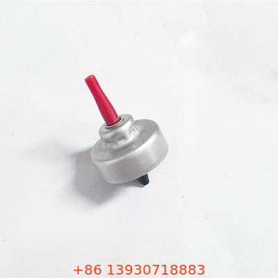 Vanne de remplissage de gaz butane en fer blanc de 20 mm avec joint Buna avec tige en plastique