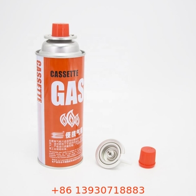Cartouche de gaz butane d'ODM d'OEM pour le réchaud de camping anti-déflagrant