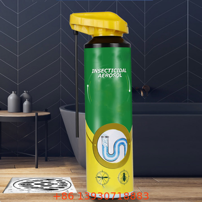 Pulvérisateur résistant chimique de bec de Sprayhead d'aérosol avec le tube et la serrure d'extension