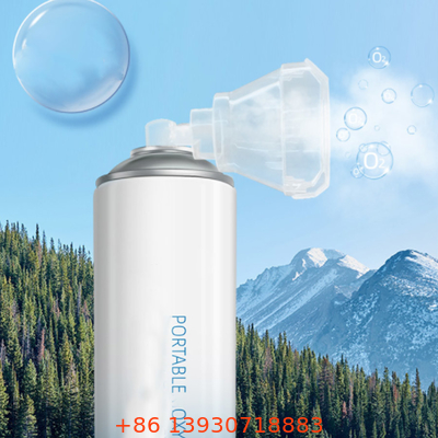 L'aérosol de bouteille d'oxygène de haute résistance peut couvrir des chapeaux avec le bec de masque