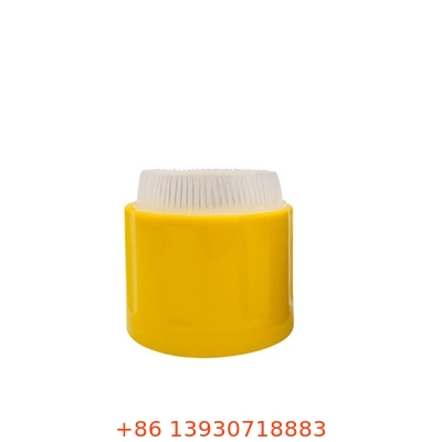 Bouchon jaune de jet d'aérosol de pp non rechargeable pour la boîte métallique de fer-blanc