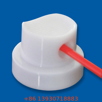 Actionneur d'aérosol de silicium de diamètre d'orifice de 1.0mm pour des boîtes de bidon de jet de silicium
