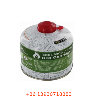 Des bouteilles compactes de gaz de propane-butane pour poêles portables de 450 g, adaptées aux déplacements