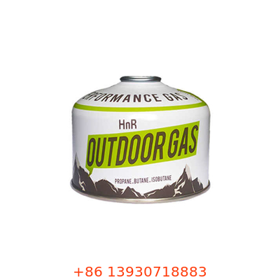 Bottes de gaz de propane-butane à haut rendement pour le camping et la cuisine en plein air ¥ 230g