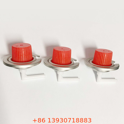 Le clapet à gaz acceptable de butane de camping d'OEM avec les chapeaux rouges rendent compacts
