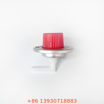 Anti fuite durable soupape portative de boîte de gaz de 1 pouce avec les chapeaux rouges