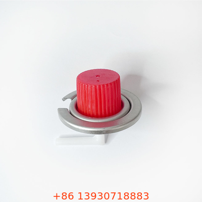 Anti fuite durable soupape portative de boîte de gaz de 1 pouce avec les chapeaux rouges