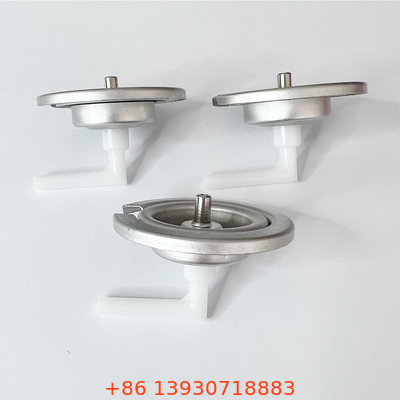 Tasse durable de support de fer-blanc de soupape de boîte d'aérosol avec le déclencheur et le chapeau rouge
