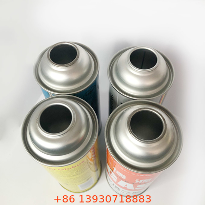 Réservoir de gaz de butane en fer blanc / boîte de butane pour camping