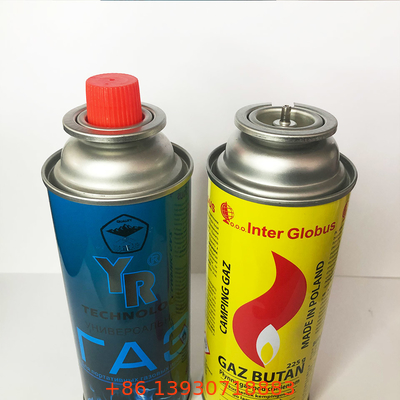 Transporteur de gaz de butane de 65 x 158 millimètres pour l'utilisation de barbecue de BARBECUE