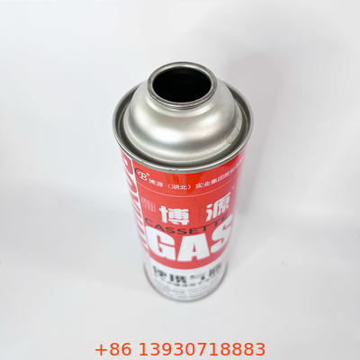 Réservoir de gaz de butane en fer blanc / boîte de butane pour camping