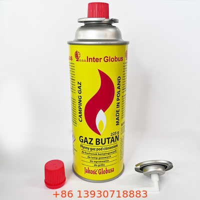 soupape portative de suffisance de butane de clapet à gaz de camping d'OEM de tige spéciale