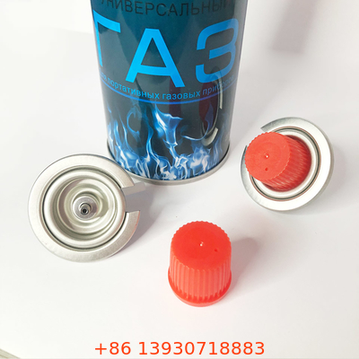 Forme droite extérieure de mur de Mini Portable Butane Gas Canister 65mm