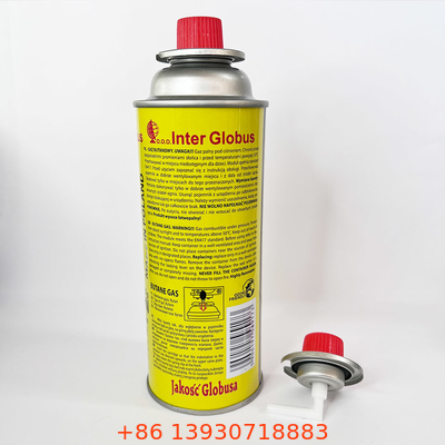 Cartouches rechargeables de gaz du butane 190g du fer-blanc 220g de boîte métallique vide de gaz