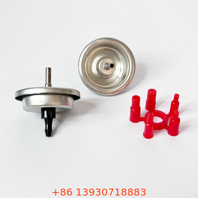 Valve de remplissage universelle de gaz de butane plus léger avec boîtier inversé Buna joints internes