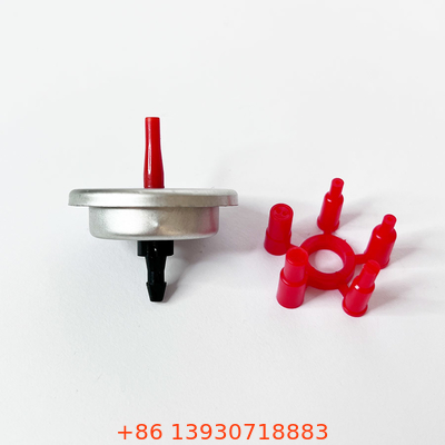 soupape spéciale 25.4mm de recharge de gaz de butane de fer-blanc de tige de ménage