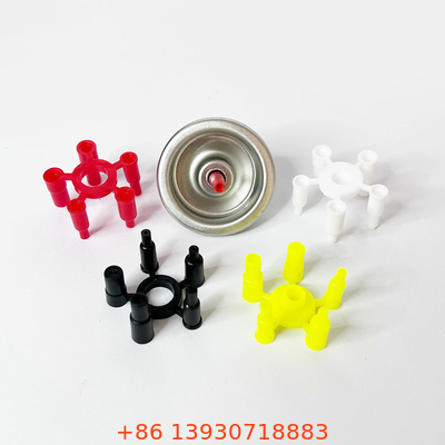 Métal standard de valve de recharge d'allumeur de gaz et matière plastique pour des boîtes d'allumeur de gaz