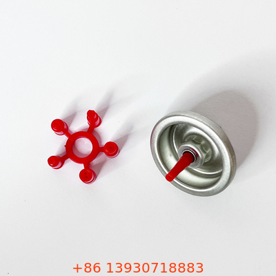 soupape rouge de suffisance d'allumeur de butane d'anti corrosion portative avec la tasse de support de fer-blanc