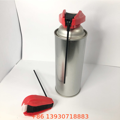 Tête de bec de pulvérisation d'aérosol de la taille 35.13mm d'OEM avec le tube pliable