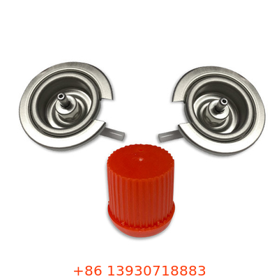 Boîte métallique campante de fourneau de butane de la boîte métallique 400ml de gaz de butane du diamètre 65mm