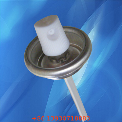 La soupape et le déclencheur ISO9001-2008 de jet d'aérosol de poudre de fer-blanc ont certifié