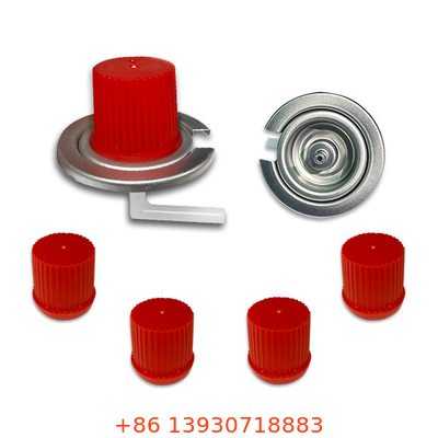 Valve de boîte métallique de carburant de butane de gaz pour la cuisson et l'usage de cartouche