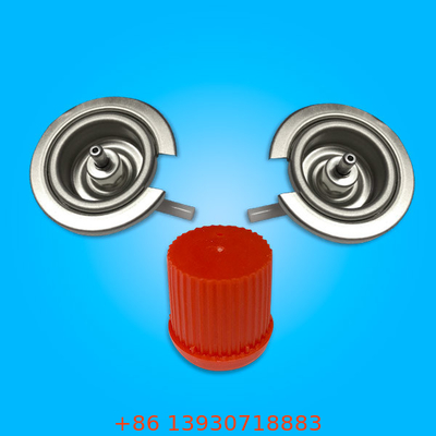 Valve de boîte métallique de carburant de butane de gaz pour la cuisson et l'usage de cartouche