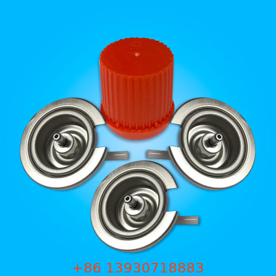 Valve de boîte métallique de carburant de butane de gaz pour la cuisson et l'usage de cartouche