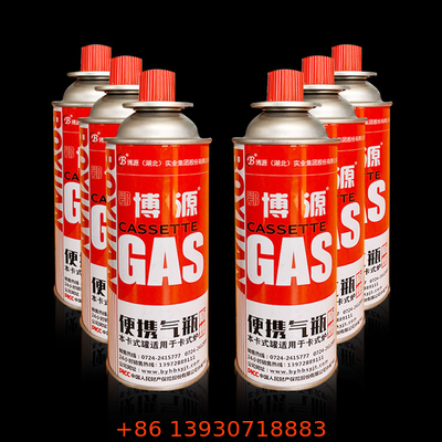 Cartouche de gaz de butane de qualité supérieure pour poêles portables et équipements de camping - Cartouche de carburant haute performance