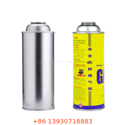 Capacité à cuire extérieure de la boîte métallique 400ml de carburant de butane pour pour le fourneau de cassette