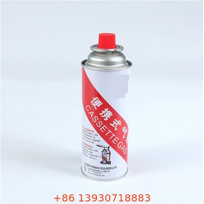 Cartouche de gaz butane de type mur droit 220g facile à transporter