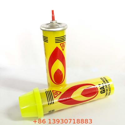 Boîte métallique universelle 150mm de recharge de gaz de butane de recharge de butane d'allumeur de cigarette