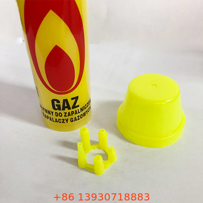 Recharge jetable de butane de lampe à souder de recharge de gaz d'allumeur de la cigarette 80ml
