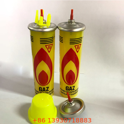 Recharges portatives de fourneau de butane du butane 80ml de gaz de recharge extérieure d'allumeur