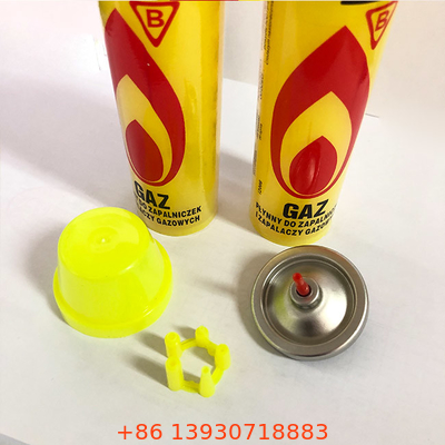 Recharge plus légère fiable de gaz du butane 80ml pour des aventures extérieures