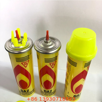 80ml commodes légers vont recharge de gaz de butane d'extérieur pour la lampe à souder