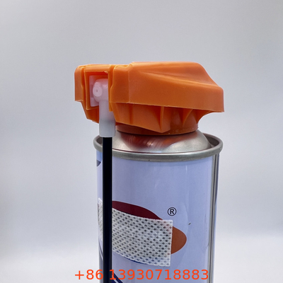 Apporteuse de pulvérisation d'aérosol de la buse avec support en caoutchouc POM pour tube d'extension