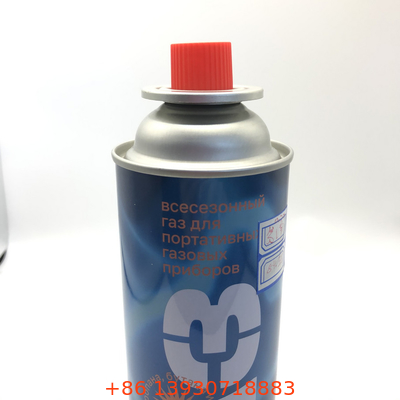 La soupape à gaz au butane de déplacement a une tige spéciale pour des performances optimales